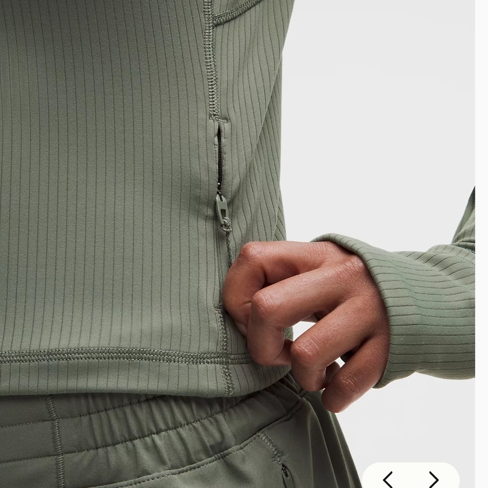 Lululemon Ribbed Quarterzip - Picture 5 of 5